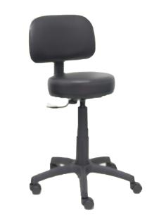 Piqueras y Crespo Silla Raspilla similpiel negro