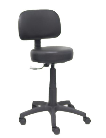 Piqueras y Crespo Silla Raspilla similpiel negro