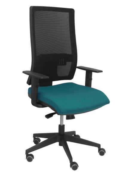 Piqueras y Crespo Silla Horna bali verde petroleo sin cabecero