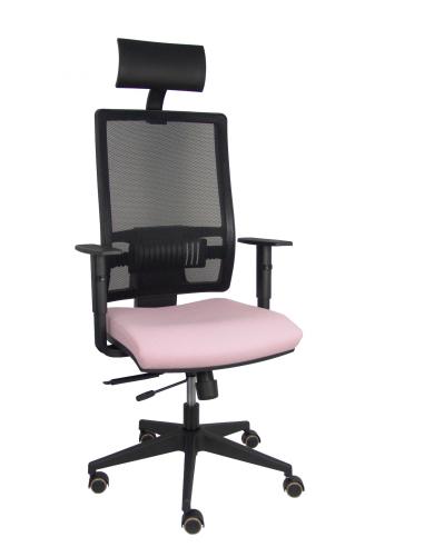 Piqueras y Crespo Silla Horna traslack bali rosa brazos regulables ruedas parque y cabecero