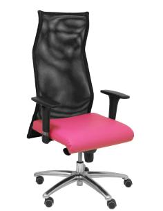 Piqueras y Crespo Sillon Sahuco similpiel rosa