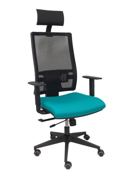 Piqueras y Crespo Silla Horna traslack bali turquesa brazos regulables ruedas parque y cabecero