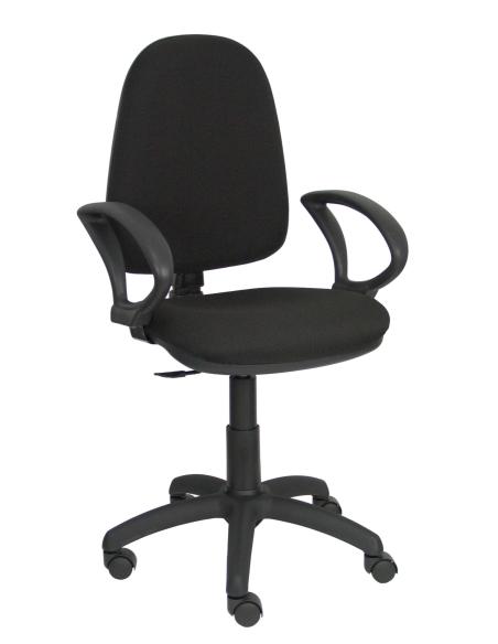 Piqueras y Crespo Silla Ayna bali negro brazo fijo boris