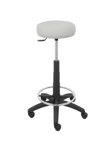 Piqueras y Crespo Taburete Tolosa bali gris claro