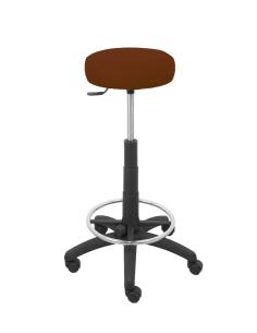 Piqueras y Crespo Taburete Tolosa bali marron oscuro