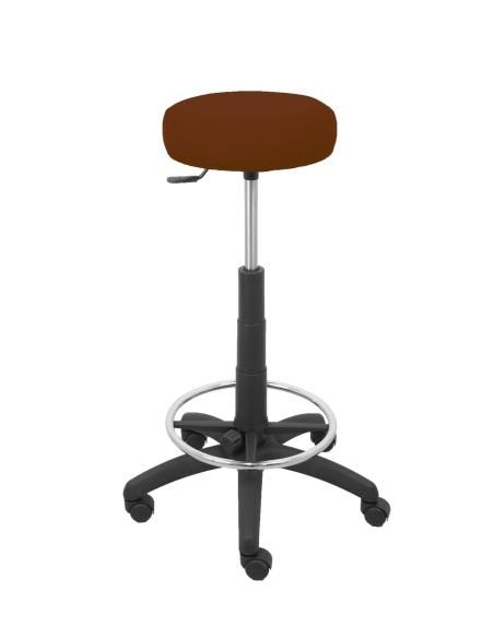 Piqueras y Crespo Taburete Tolosa bali marron oscuro