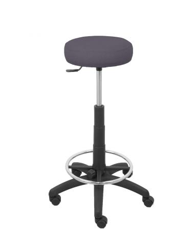 Piqueras y Crespo Taburete Tolosa bali gris oscuro