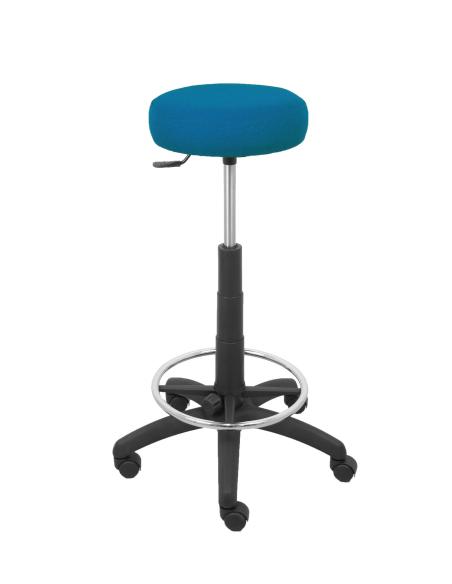 Piqueras y Crespo Taburete Tolosa bali verde petróleo