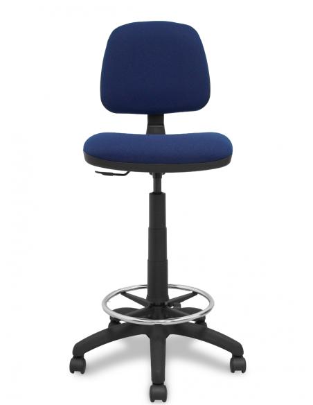 Piqueras y Crespo Taburete Isso bali azul marino contacto permanente