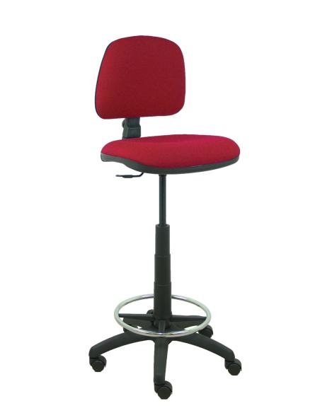 Piqueras y Crespo Taburete Isso bali granate contacto permanente