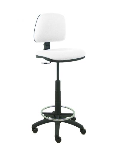 Piqueras y Crespo Taburete Isso bali blanco contacto permanente