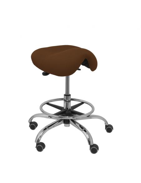 Piqueras y Crespo Taburete Alatoz bali marron oscuro