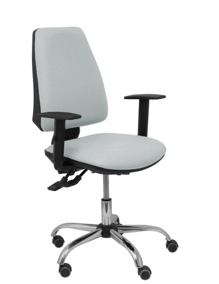 Piqueras y Crespo Silla Elche S 24 horas similpiel gris claro