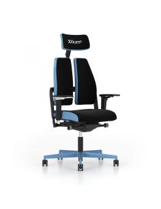 Piqueras y Crespo Silla Xilium G Duo traslak X-move azul brazo XD cabecero 2D