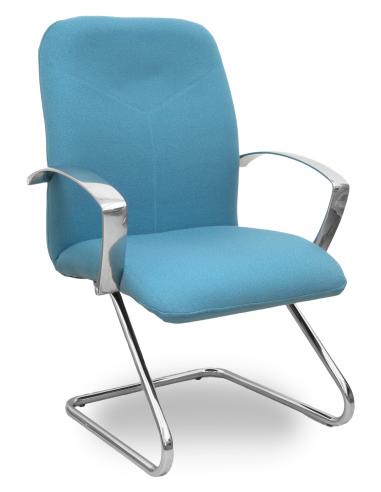 Piqueras y Crespo Sillón Caudete confidente patín bali azul cielo