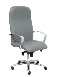 Piqueras y Crespo Sillón Caudete similpiel gris