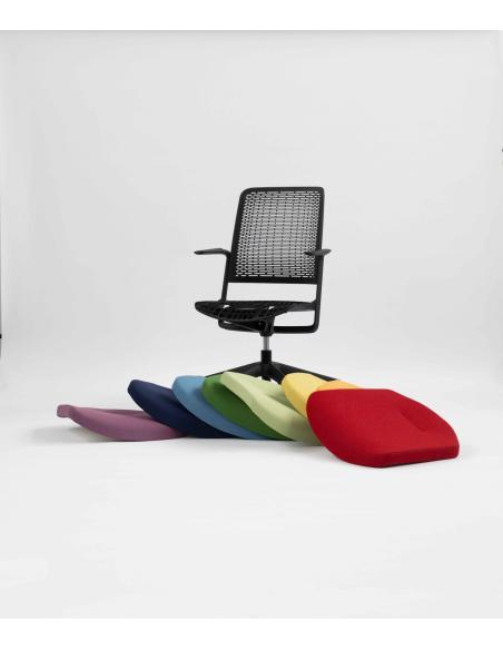 Piqueras y Crespo Funda asiento WithMe tejido era color verde