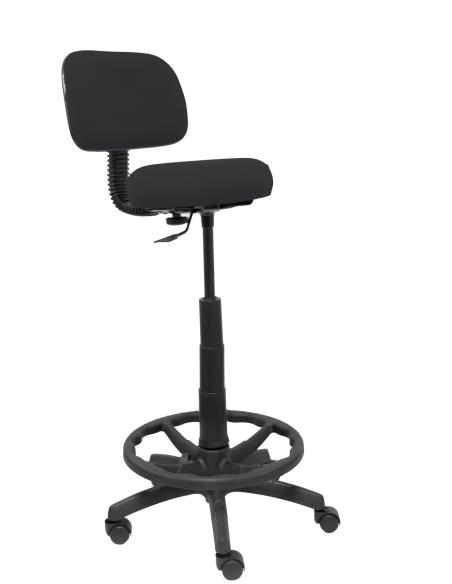 Piqueras y Crespo Taburete Llanos bali negro