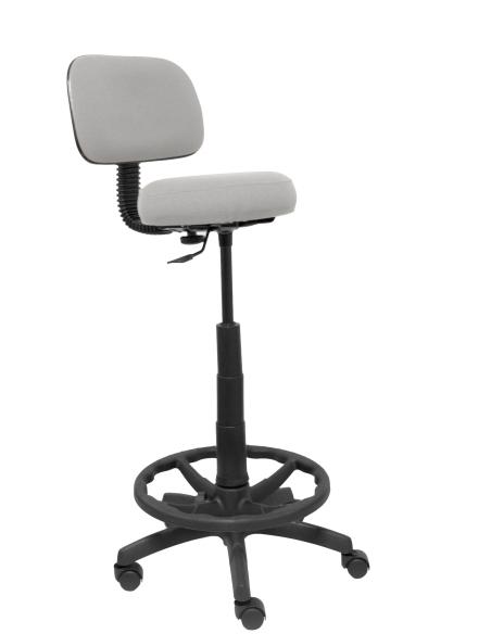 Piqueras y Crespo Taburete Llanos bali gris claro