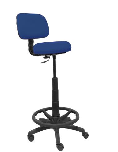 Piqueras y Crespo Taburete Llanos bali azul marino