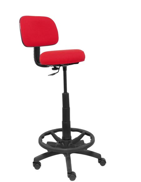 Piqueras y Crespo Taburete Llanos bali rojo