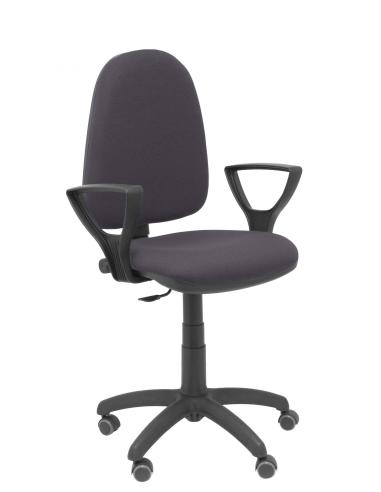 Piqueras y Crespo Silla Ayna CP bali gris oscuro brazos fijos ruedas de parque