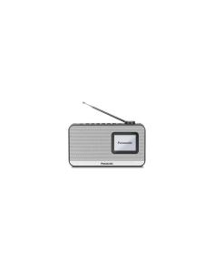 Panasonic RF-D15 Portátil Digital Negro, Plata