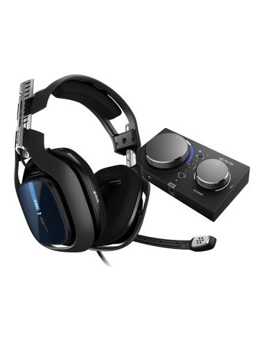 ASTRO Gaming A40 TR + MixAmp Pro TR Auriculares Alámbrico Diadema Juego Negro, Azul