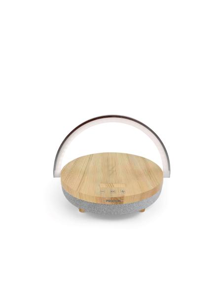 PRIXTON Speaker Light Madera Blanco, Madera 10 W