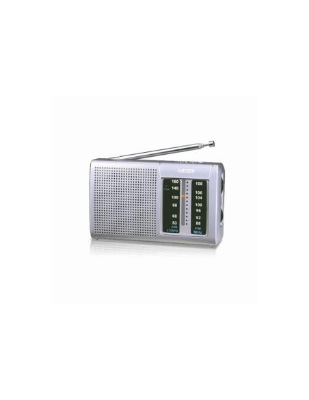 Haeger PR-BIB.001A radio Portátil Digital Plata