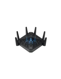 Acer Predator Connect W6 Wi Fi 6E router inalámbrico Gigabit Ethernet Tribanda (2.4 GHz / 5 GHz / 6 GHz) Negro
