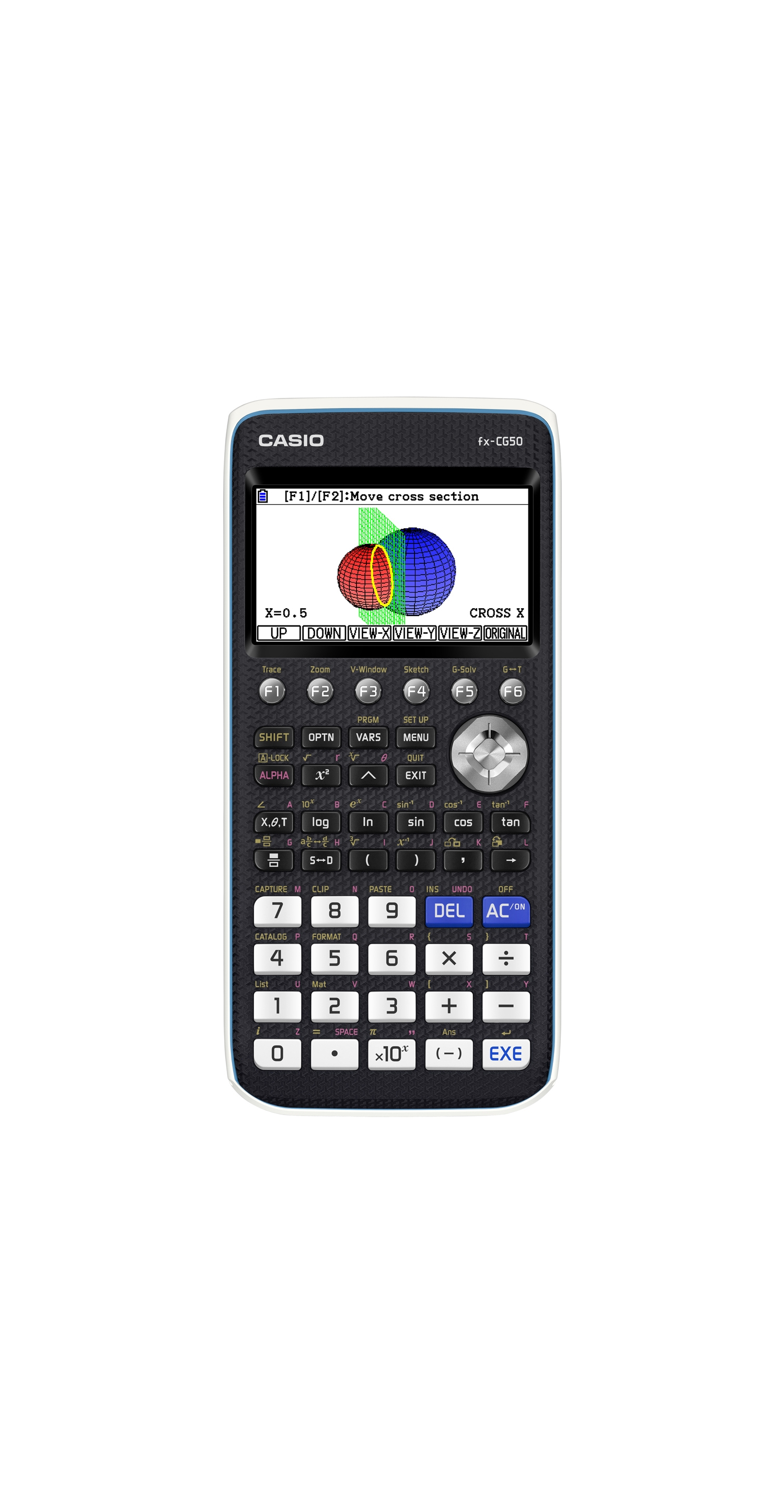 Casio FX-CG50 calculadora Bolsillo Calculadora gráfica Negro