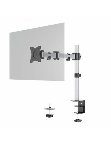 Durable 509423 soporte para monitor 68,6 cm (27") Plata Pared