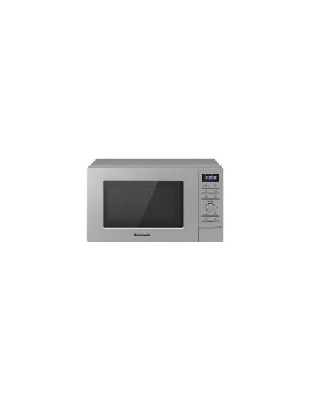 Panasonic NN-J19KSMEPG microondas Encimera Microondas con grill 20 L 800 W Negro, Plata