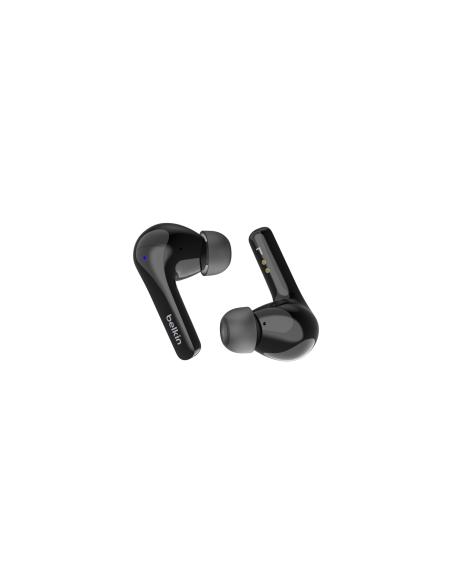 Belkin SoundForm Motion Auriculares True Wireless Stereo (TWS) Dentro de oÍ­do Llamadas/Música/Deporte/Uso diario Bluetooth Negr