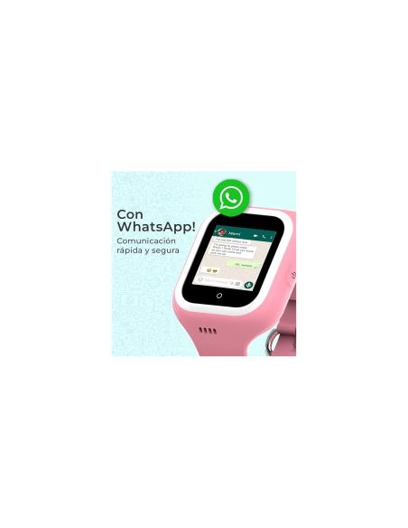 SmartWatch SaveFamily Iconic Plus 4G Pantalla IPS 1.4" Whatsapp GPS Wifi Bluetooth LLamada Videollamada Camara Boton SOS Waterpr