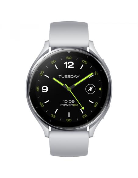 Xiaomi Watch 2 3,63 cm (1.43") AMOLED 46 mm Digital 466 x 466 Pixeles Pantalla táctil Plata Wifi GPS (satélite)