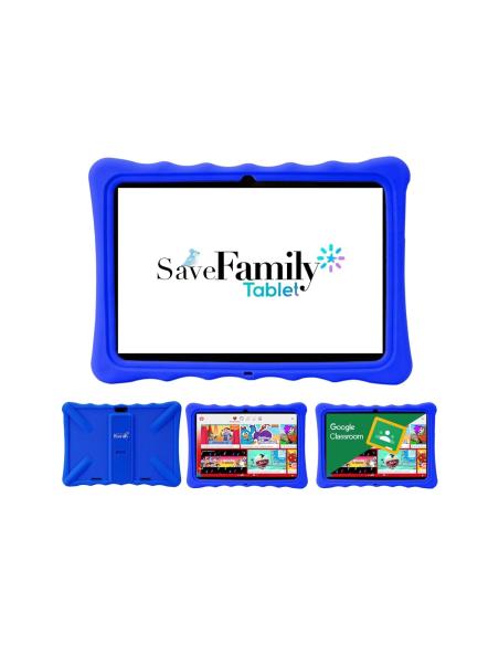 Tablet SaveFamily Evolution 10" IPS 4/64GB Octacore 3G WiFi GPS Bluetooth Doble Control Parental Anti-Bullying Modulo Montessori