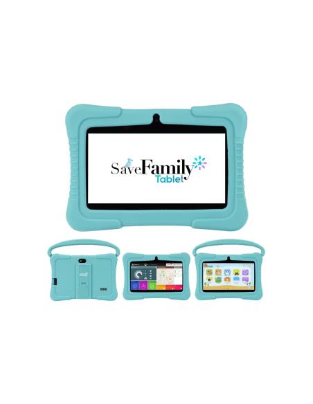 Tablet SaveFamily Evolution 7" IPS 2/32GB QuadCore 3G WiFi GPS Bluetooth Doble Control Parental Anti-Bullying Modulo Montessori 