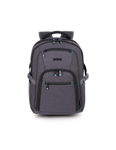 Urban Factory HTE15UF mochila Mochila de viaje Negro, Gris Poliéster, Tereftalato de polietileno (PET)