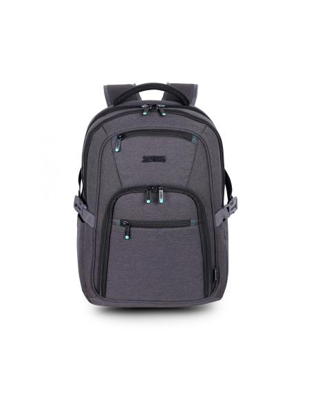 Urban Factory HTE15UF mochila Mochila de viaje Negro, Gris Poliéster, Tereftalato de polietileno (PET)