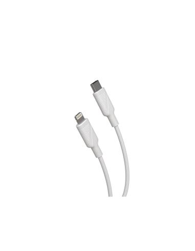 Muvit MCUSC0006 cable de conector Lightning 1,2 m Blanco