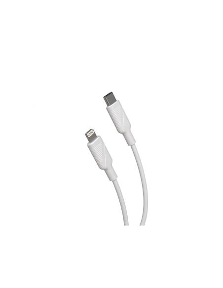 Muvit MCUSC0006 cable de conector Lightning 1,2 m Blanco