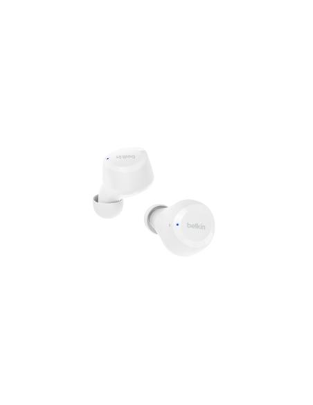 Belkin SoundForm Bolt Auriculares Inalámbrico Dentro de oído Llamadas/Música/Deporte/Uso diario Bluetooth Blanco