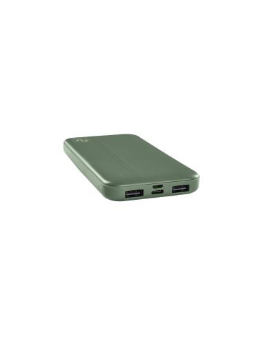 Nubbeh Twister Powerbank 10000mAh USB-A/USB-C QC Verde
