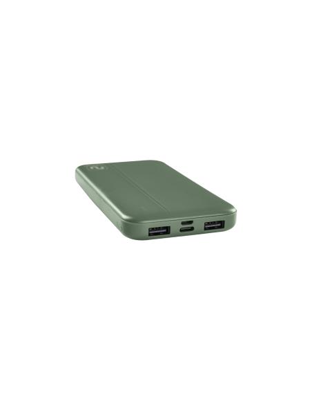 Nubbeh Twister Powerbank 10000mAh USB-A/USB-C QC Verde