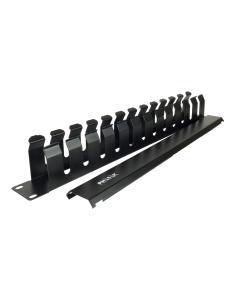 Phasak Guiacables con tapa para Rack de 19" 1U - PA 5095