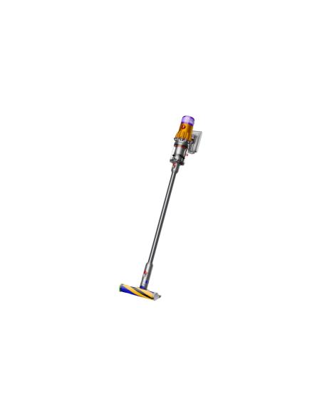 Dyson V12 Detect Slim Absolute aspiradora de mano Níquel, Amarillo Sin bolsa