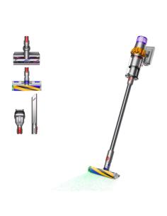 Dyson V15 Detect Absolute aspiradora de mano Níquel, Amarillo Sin bolsa