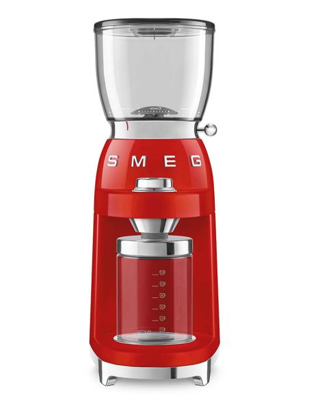 Smeg CGF01RDEU molinillo de café 150 W Rojo